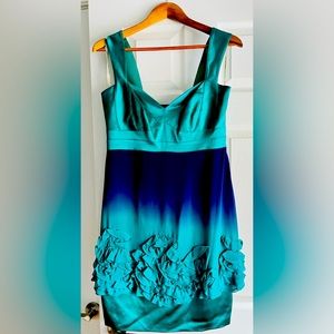 Karen Millen Sweetheart Ruffled Dress US8